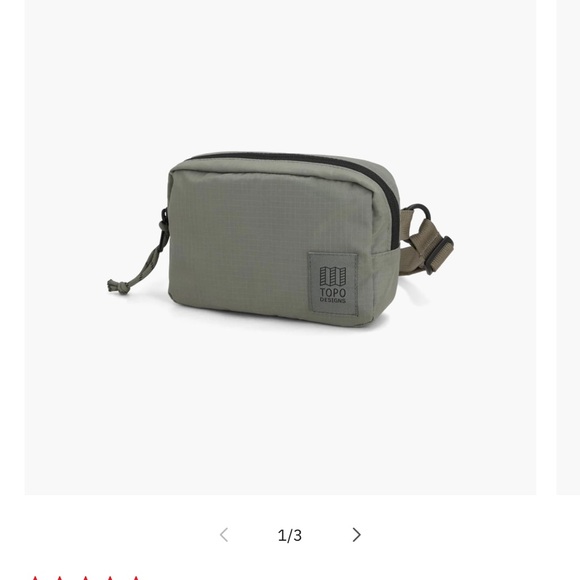 Topo Designs Ripstop Belt Bag NWT - Picture 6 of 7